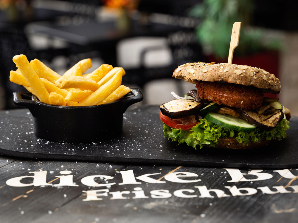 Bild vom leckerem Burger