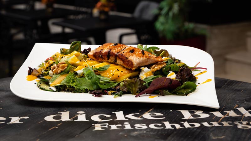 Lachs Salat